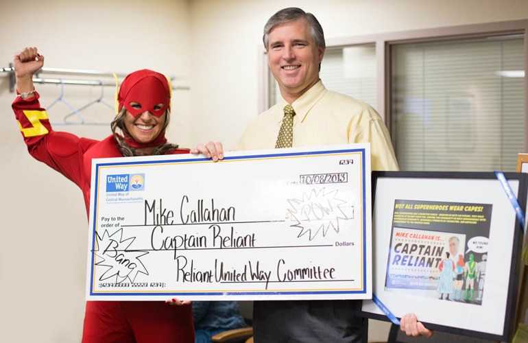 Mike Callahan Named Captain Reliant by the United Way Committee