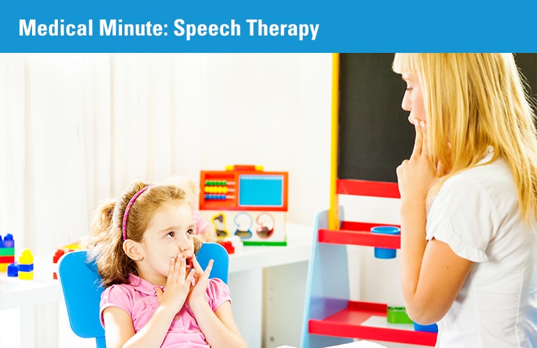 10 minute speech therapy