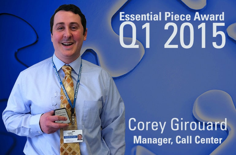 Corey Girouard is this Quarter’s Essential Piece!