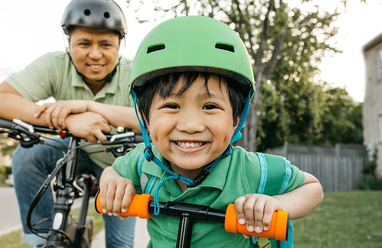 Bike Helmets Make Summer Safer