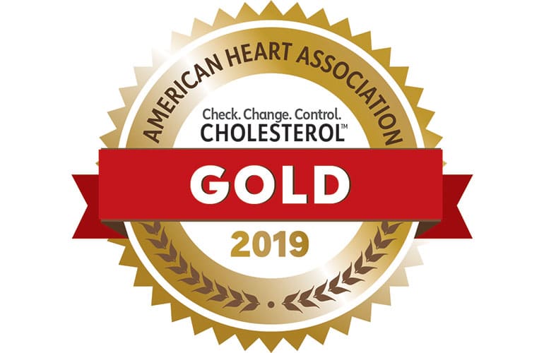 Reliant Earns Gold Status for Cholesterol Control!