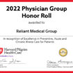 Reliant Medical Group Made the Honor Roll Again