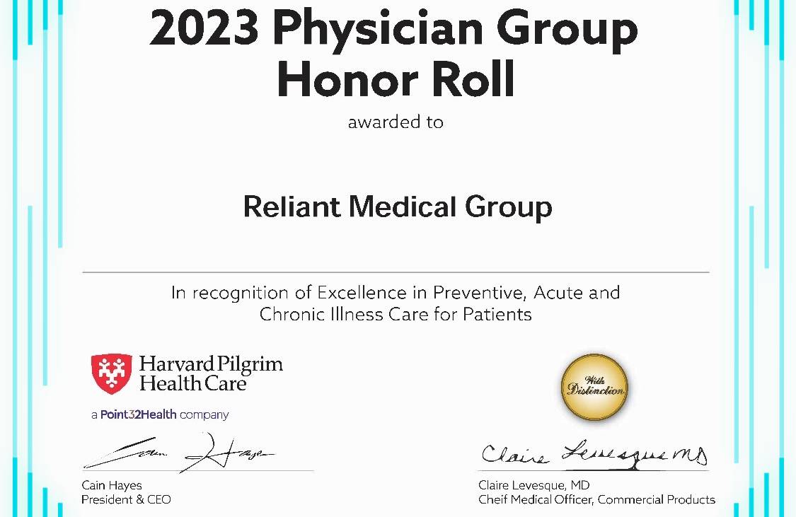 Reliant Caregivers Recognized for Excellence