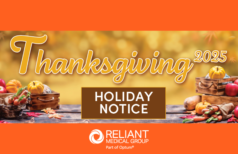 Thanksgiving Holiday Hours Announcement